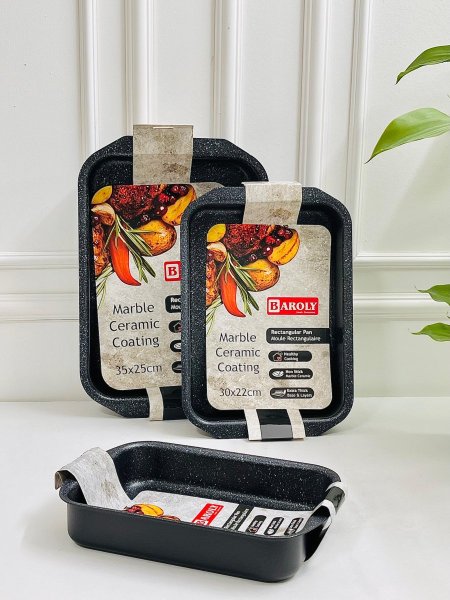 طقم 3 صواني تيفال BAROLY الاصلي