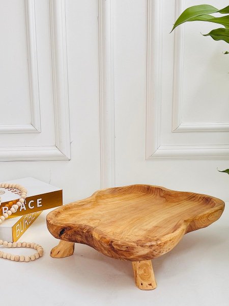 جاط فواكة خشب ارجل خشب