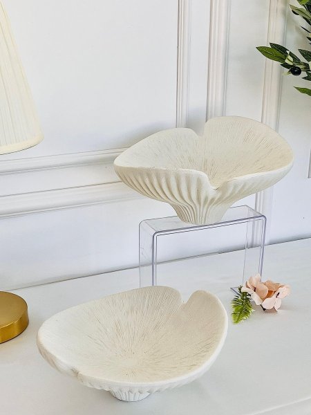 طقم 2 جاط فواكة صدفه حجري