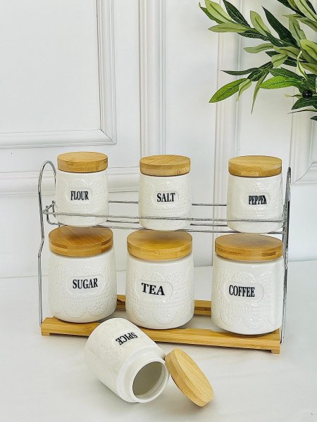 طقم سكريات 2 رف بورسلان