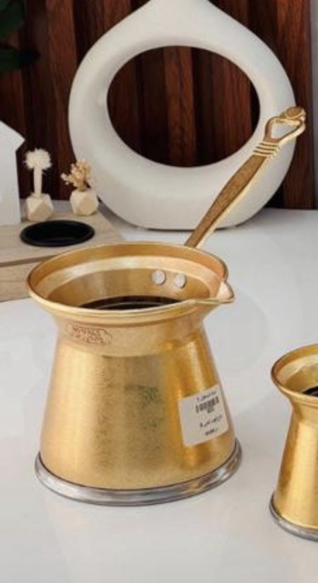 غلاية ذهبي تركي حجم كبير