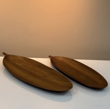 طقم 2 جاط خشب كبير