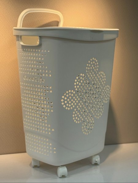 سلة غسيل بلاستيك ثقيل