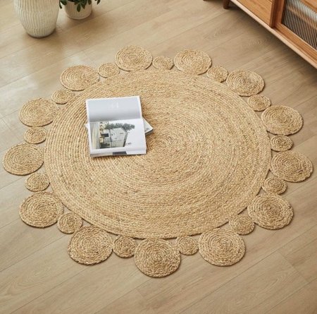 سجاده قش ديكور حجم 80 سم