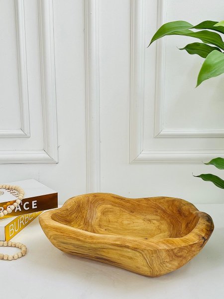 جاط فواكة خشب حجم كبير