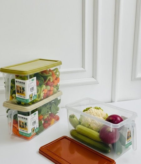 منظم ثلاجة بيد فواكة وخضروات