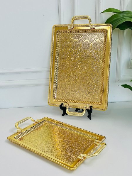 طقم 2 صنية تركي ثقيل