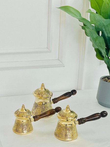 طقم 3 غلايات نحاس هندي