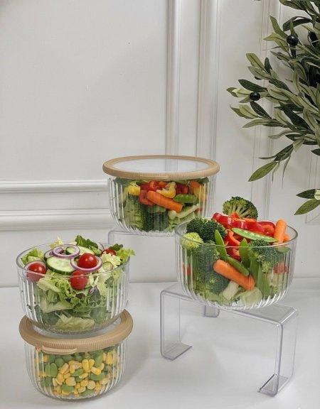 طقم علب طعام 4 قطع