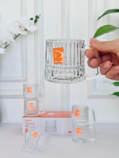 طقم 6 فنجان شاي ساده