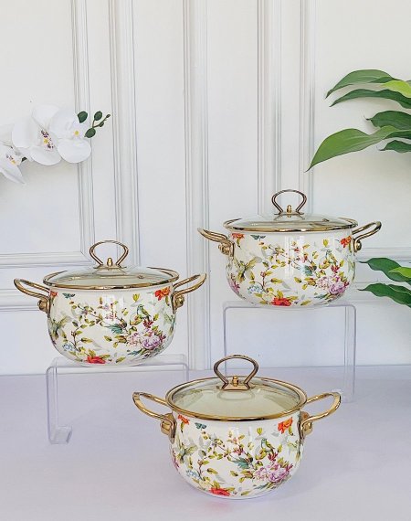 طقم 3 طناجر توتيا