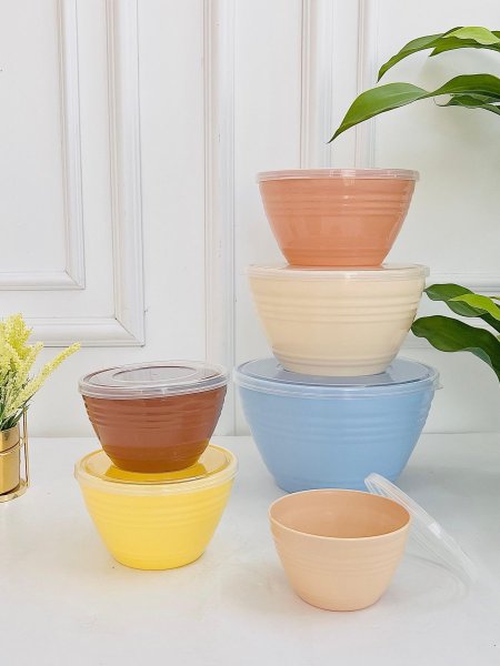 طقم علب طعام 6 قطّع