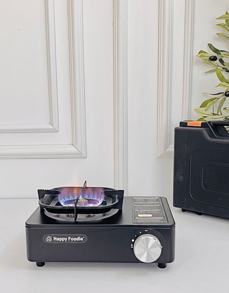 غاز + شنطة حجم كبير + 4 علب غاز