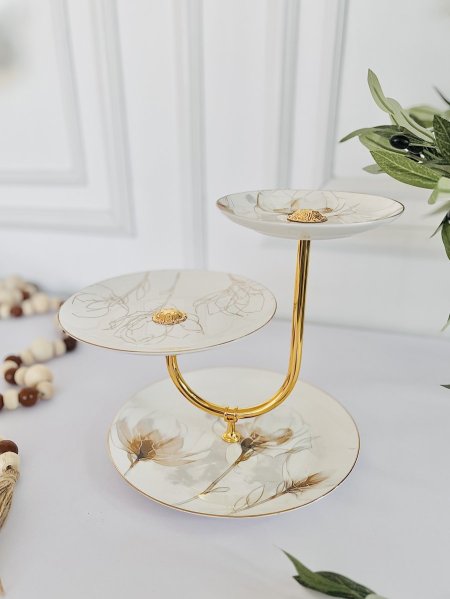 مضيفة بورسلان 3 طبقات