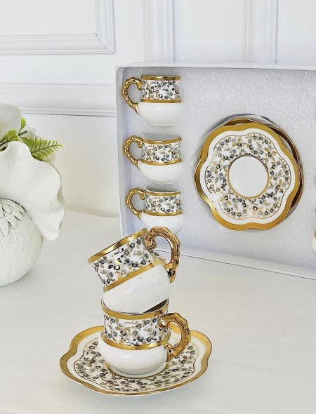 طقم 6 فنجان قهوة