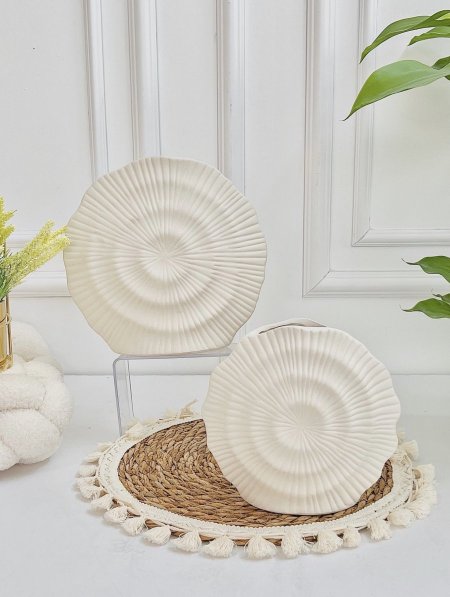 طقم 2 تحف صدفة