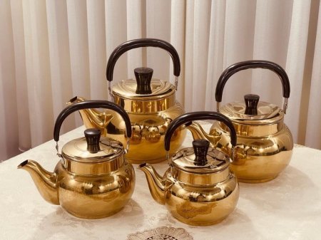 ابريق شاي 1 لتر مذهب