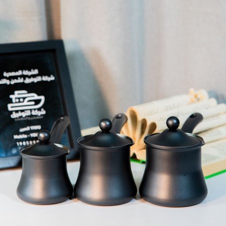 طقم غلايات قهوة 3 قطع