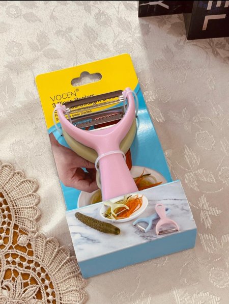 طقم 3 قشارات خضار