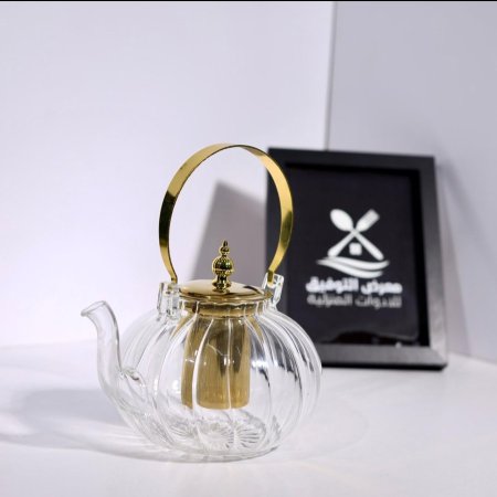 ابريق شاي 1.5 زجاج حراري