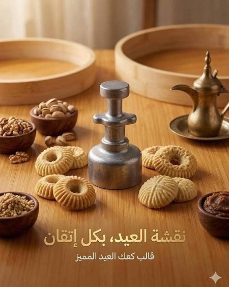 قلب معمول كبس المنيوم