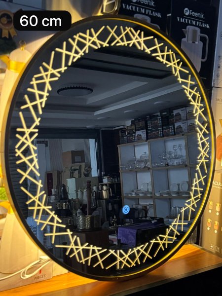 مرايا اضاءة حجم 60 سم
