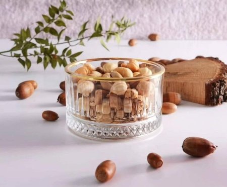 طقم صحن مكسرات 6 قطع