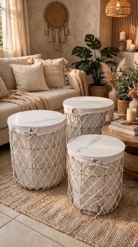 طقم سكملات خشب 3 قطع