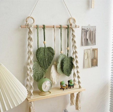 مكرمية 1 رف تعليق