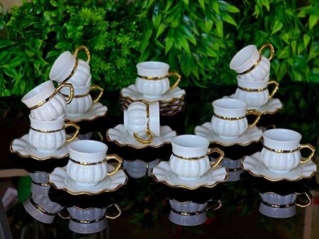 طقم 12 الفنجان قهوة