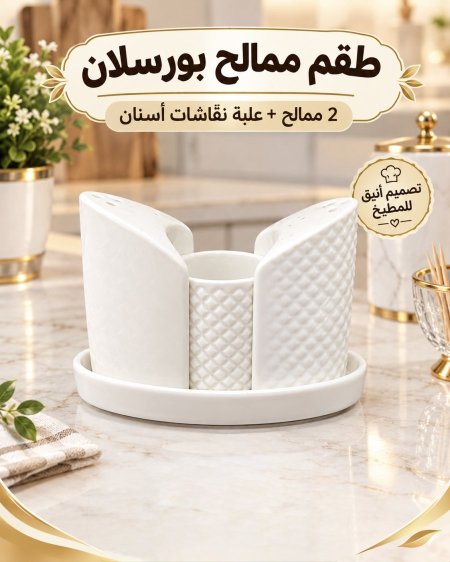 طقم ممالح بورسلان