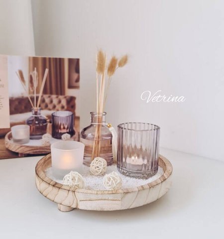 طقم طاولة شموع ريحة وعطور عيدان
