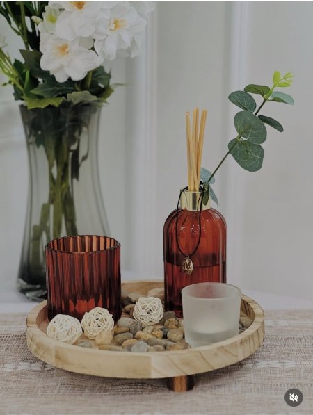 طقم شموع وعطور عيدان