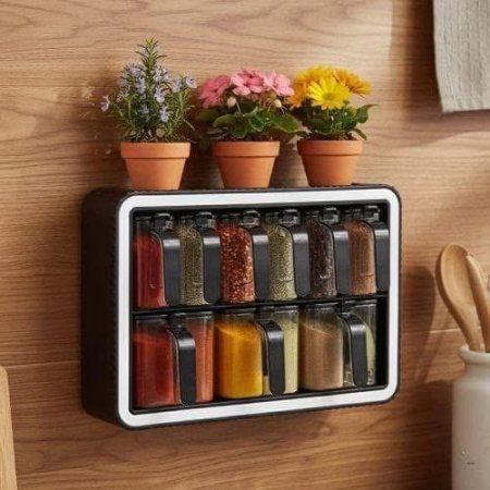 طقم علب بهارات 10 قطّع