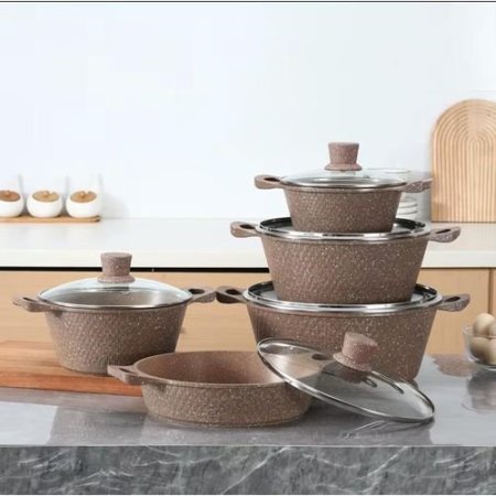 طقم طناجر 5 قطع الاصلي